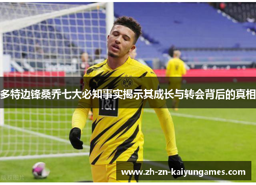 多特边锋桑乔七大必知事实揭示其成长与转会背后的真相