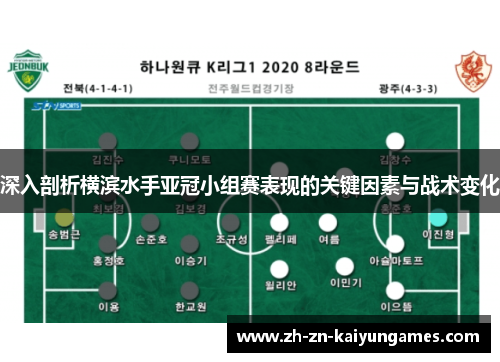 深入剖析横滨水手亚冠小组赛表现的关键因素与战术变化